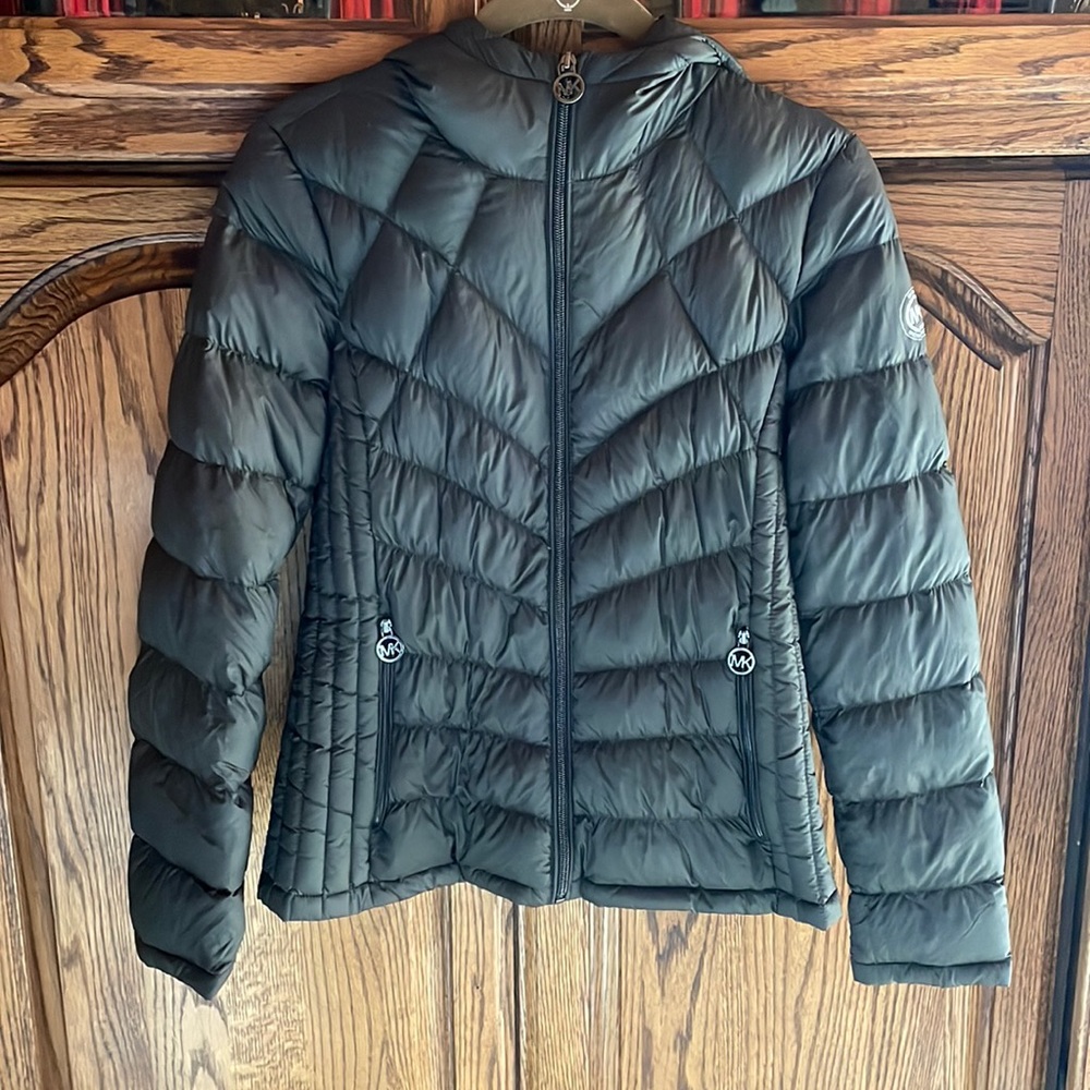 Michael Kors packable down filled jacket